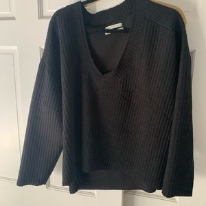 Urban Outfitters Anka Slouchy V-Neck Top